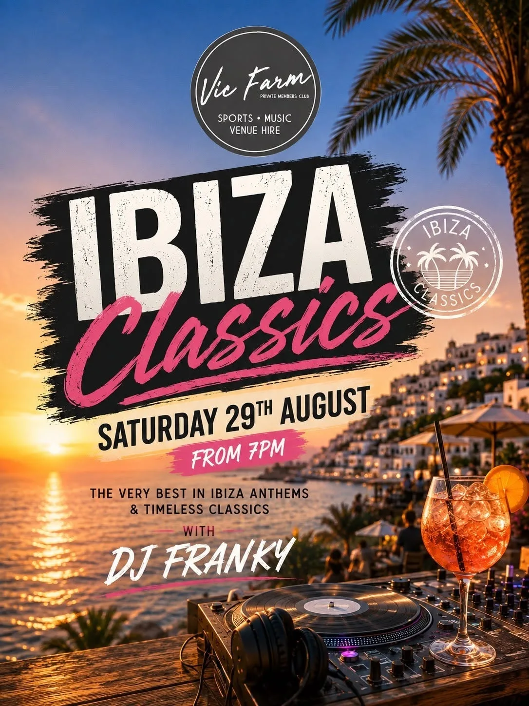 IBIZA Classics is coming to Vic Farm!