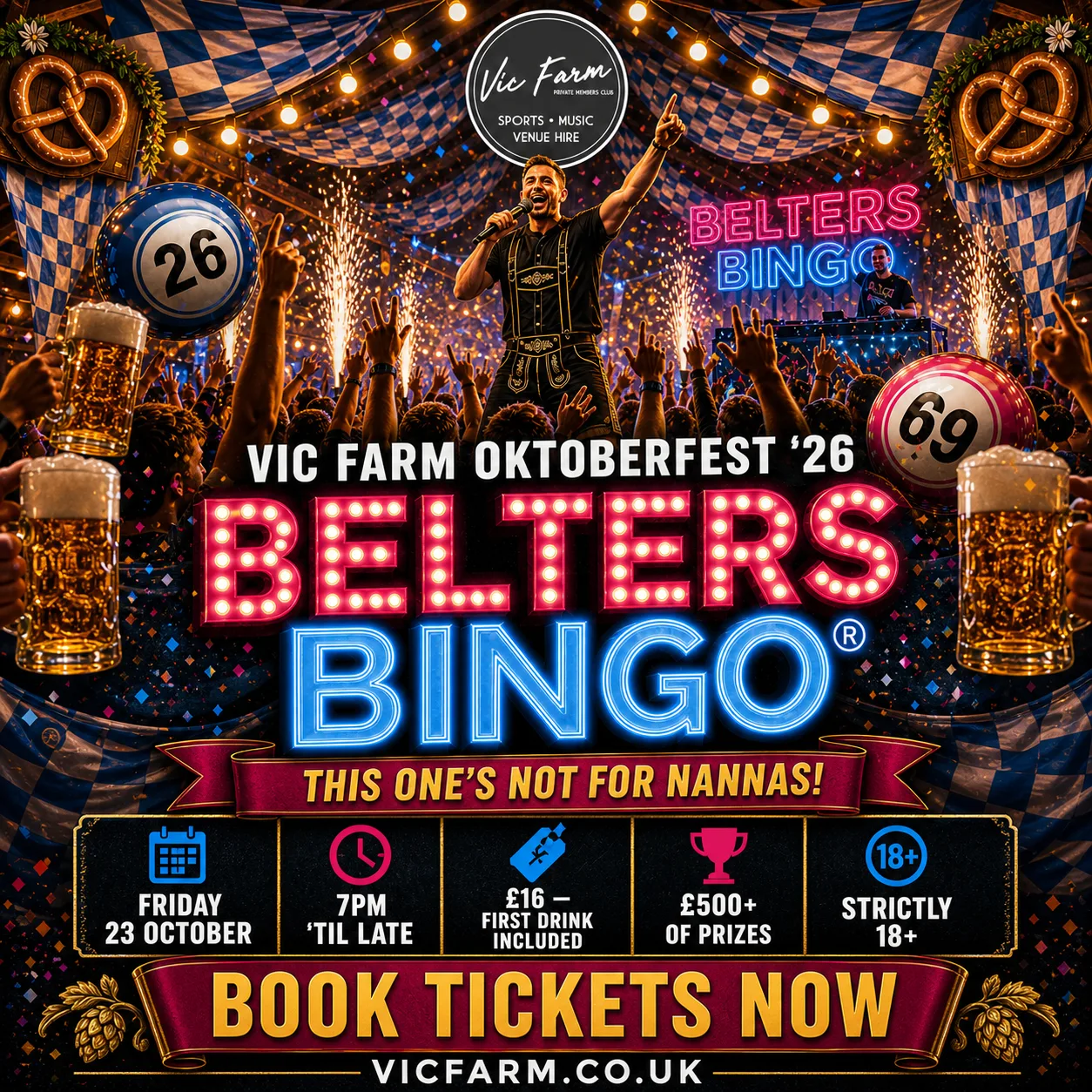 Oktoberfest - Belters Bingo